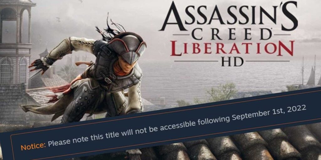 AC Liberation en PC - Qué significa realmente "Desmantelamiento" en Steam