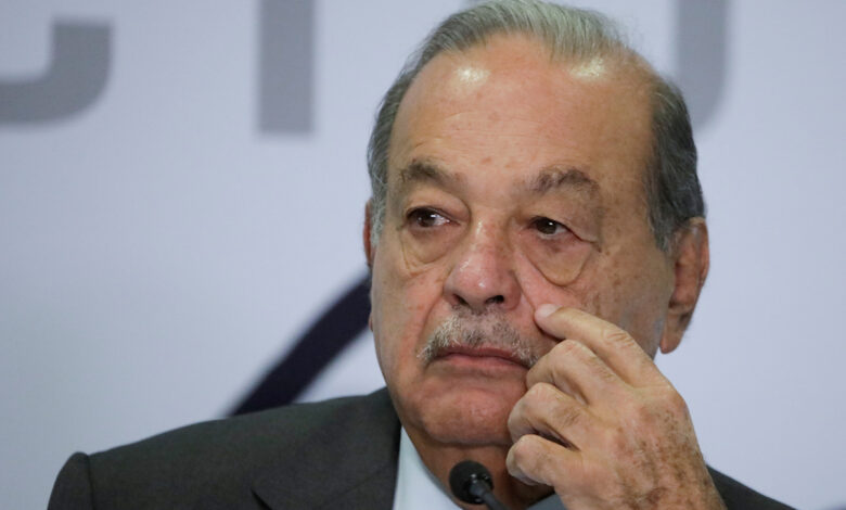Acciones de América Móvil, de Carlos Slim, se hunden tras reporte trimestral