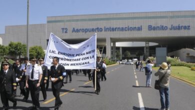 Advierte AMLO que Terminal 2 de AICM tiene fallas estructurales graves y sugiere reconstruirla