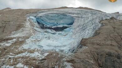Al menos seis muertos y 16 desaparecidos por el desprendimiento de parte de un glaciar en los Alpes italianos