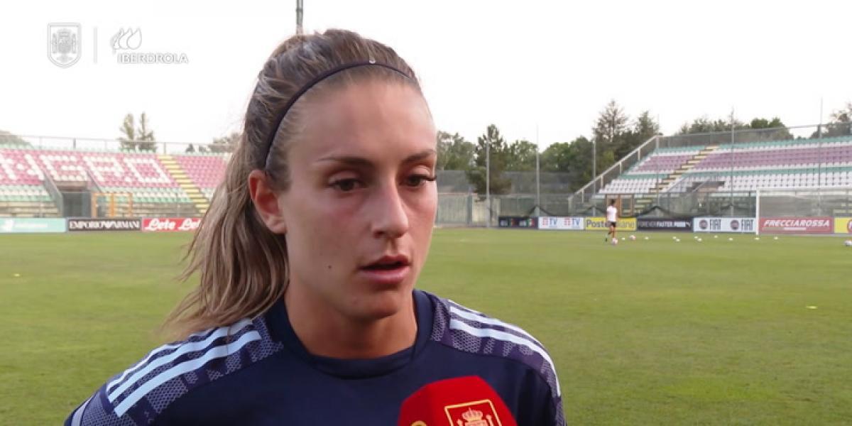 Alexia Putellas: "Nunca pensé que iba a llegar a los cien partidos"