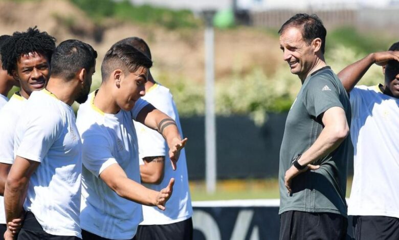Allegri, sin rencor: "La Roma es el club adecuado para Dybala"
