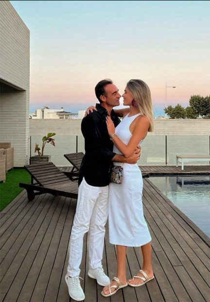 Ana Soria y Enrique Ponce, muy cómplices / Instagram @anasoria.7