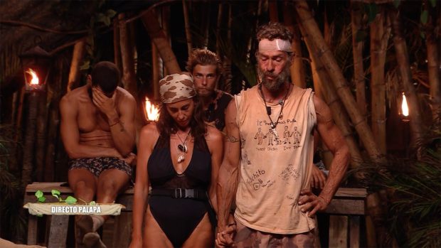 Anabel Pantoja y Nacho Palau en 'Supervivientes' / Telecinco