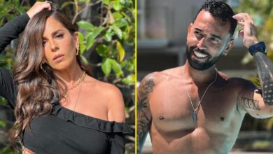 Anabel Pantoja y Omar Sánchez, solos en un camerino tras coincidir en 'Déjate querer'
