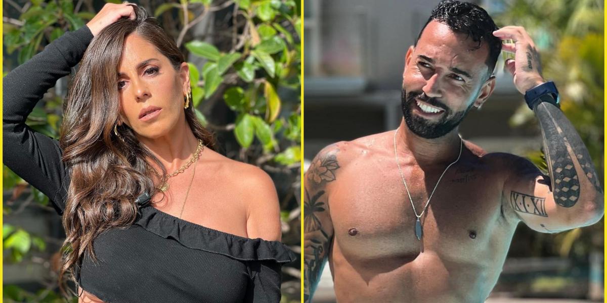 Anabel Pantoja y Omar Sánchez, solos en un camerino tras coincidir en 'Déjate querer'