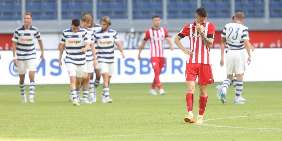 Ander Iru salva al Athletic en el segundo amistoso de Duisburgo