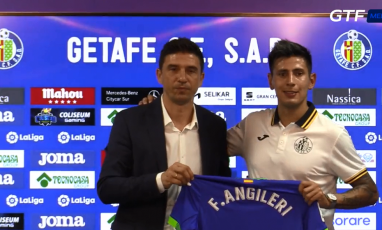 Angileri: "Vengo con ganas de triunfar"