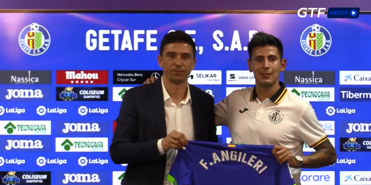 Angileri: "Vengo con ganas de triunfar"