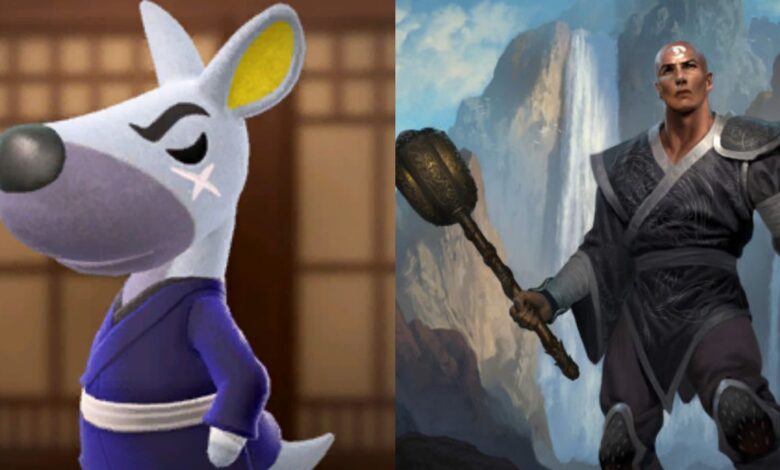 Animal Crossing Villagers como clases de D&D