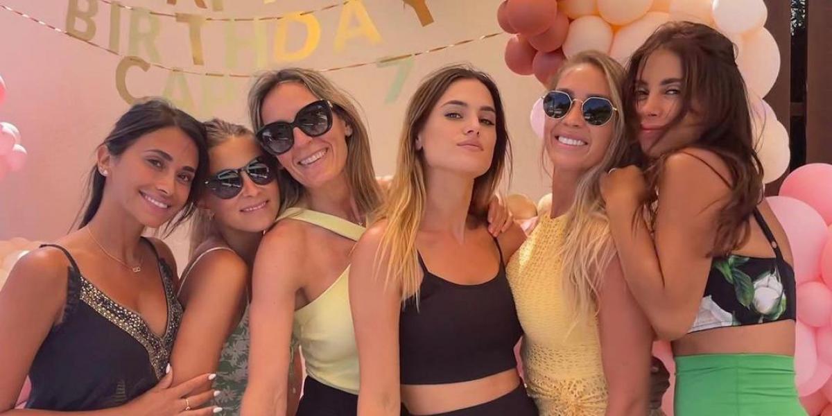Antonela, Sofia Balbi, Daniella Semaan… Reunión de WAGs en una ocasión especial