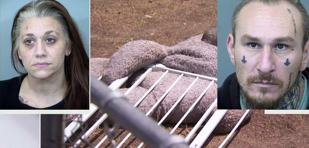 Arrestan a padres acusados de dejar a tres niños sin comida y sin agua en Mesa