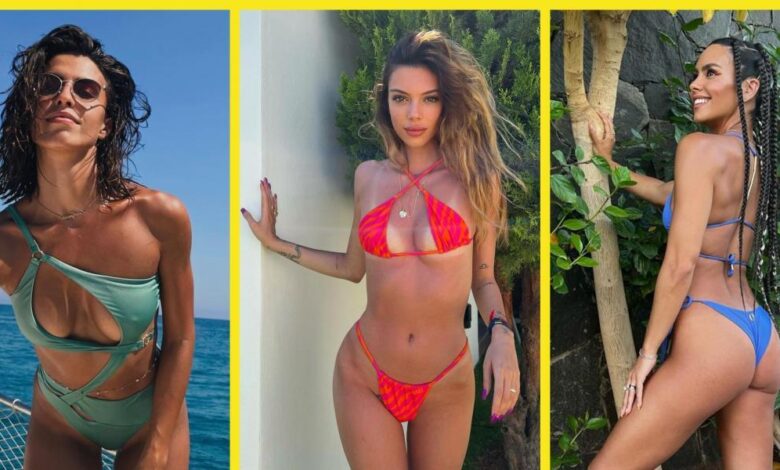 Así de espectacular lucen en bikini las caras más televisivas