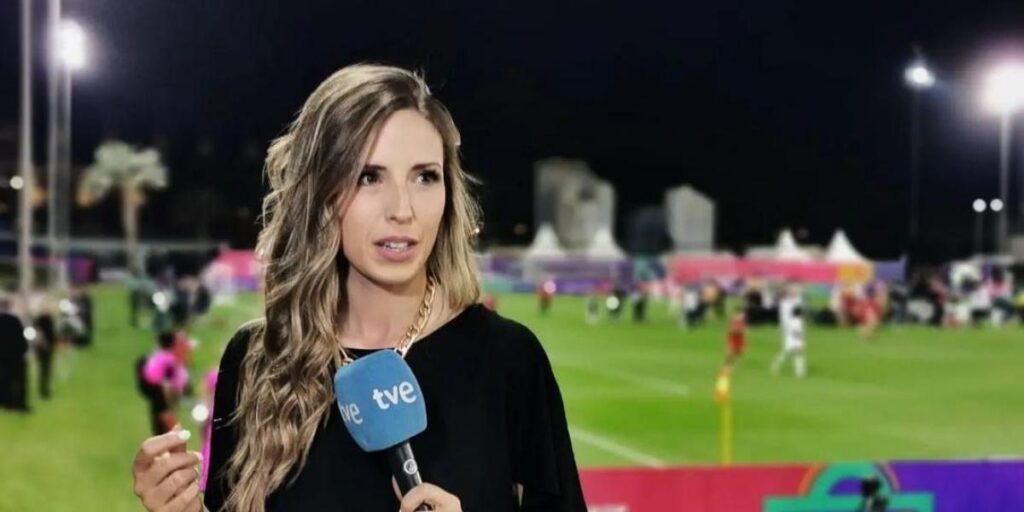 Así es Lara Gandarillas, la periodista de deportes de moda de TVE