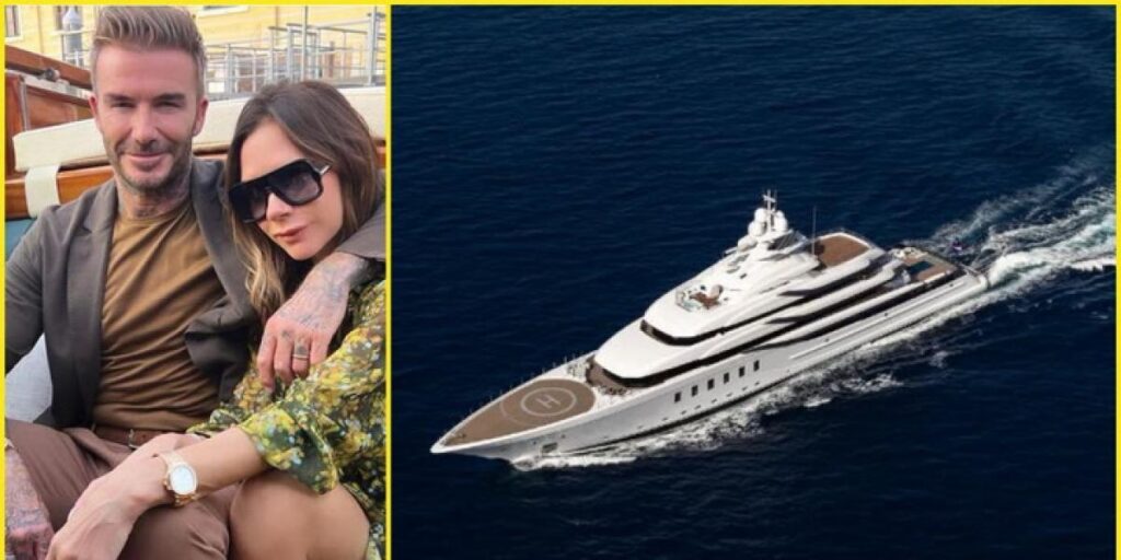 Así es el yate en el que los Beckham veranean: cuesta 1,6 millones de euros por semana