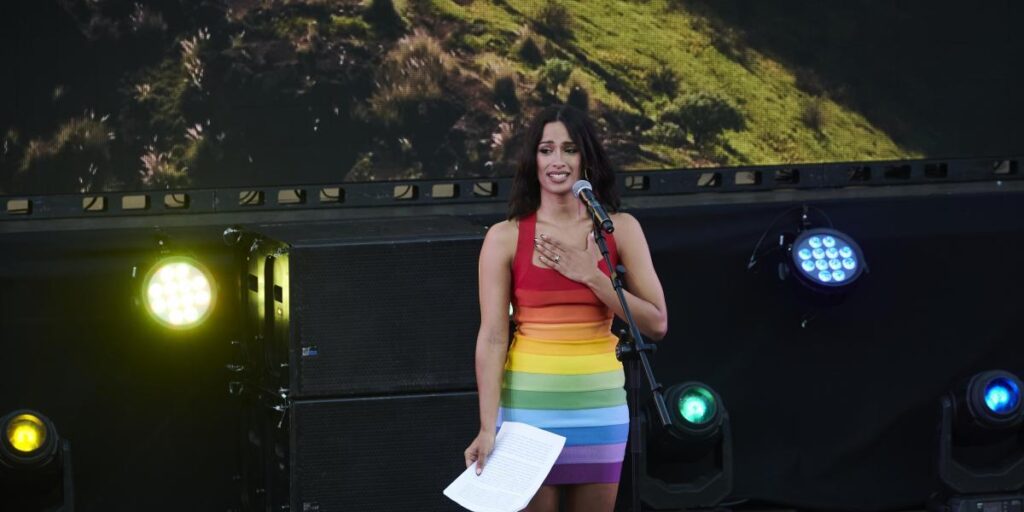 Así fue el emotivo pregón de Chanel Terrero en el Orgullo de Madrid