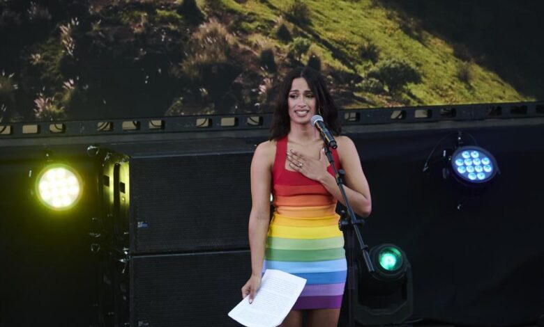 Así fue el emotivo pregón de Chanel Terrero en el Orgullo de Madrid
