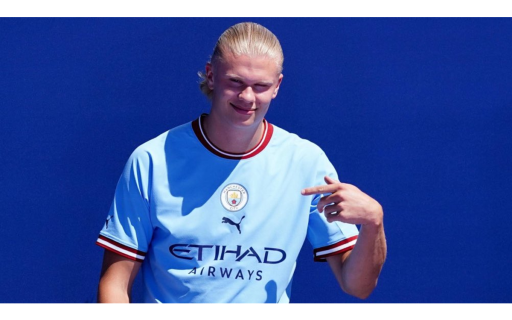 Así fue el primer gol de Earling Haaland con Manchester City | Video