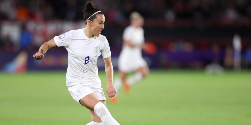 Así fue la exhibición de la azulgrana Lucy Bronze con Inglaterra