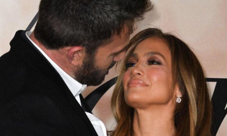 Así fueron los dos vestidos que lució Jennifer López en su boda con Ben Affleck