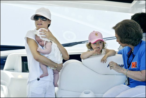 Leonor y Sofía en Mallorca 2007 / Gtres