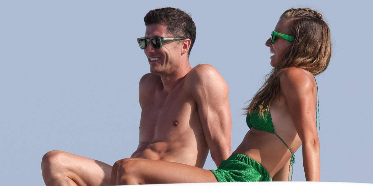 Así son las vacaciones de Lewandowski en Mallorca