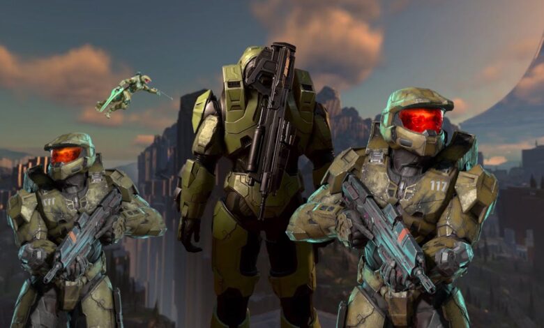 Avance de la campaña cooperativa de Halo Infinite: cuatro jefes maestros destruyen Infinite
