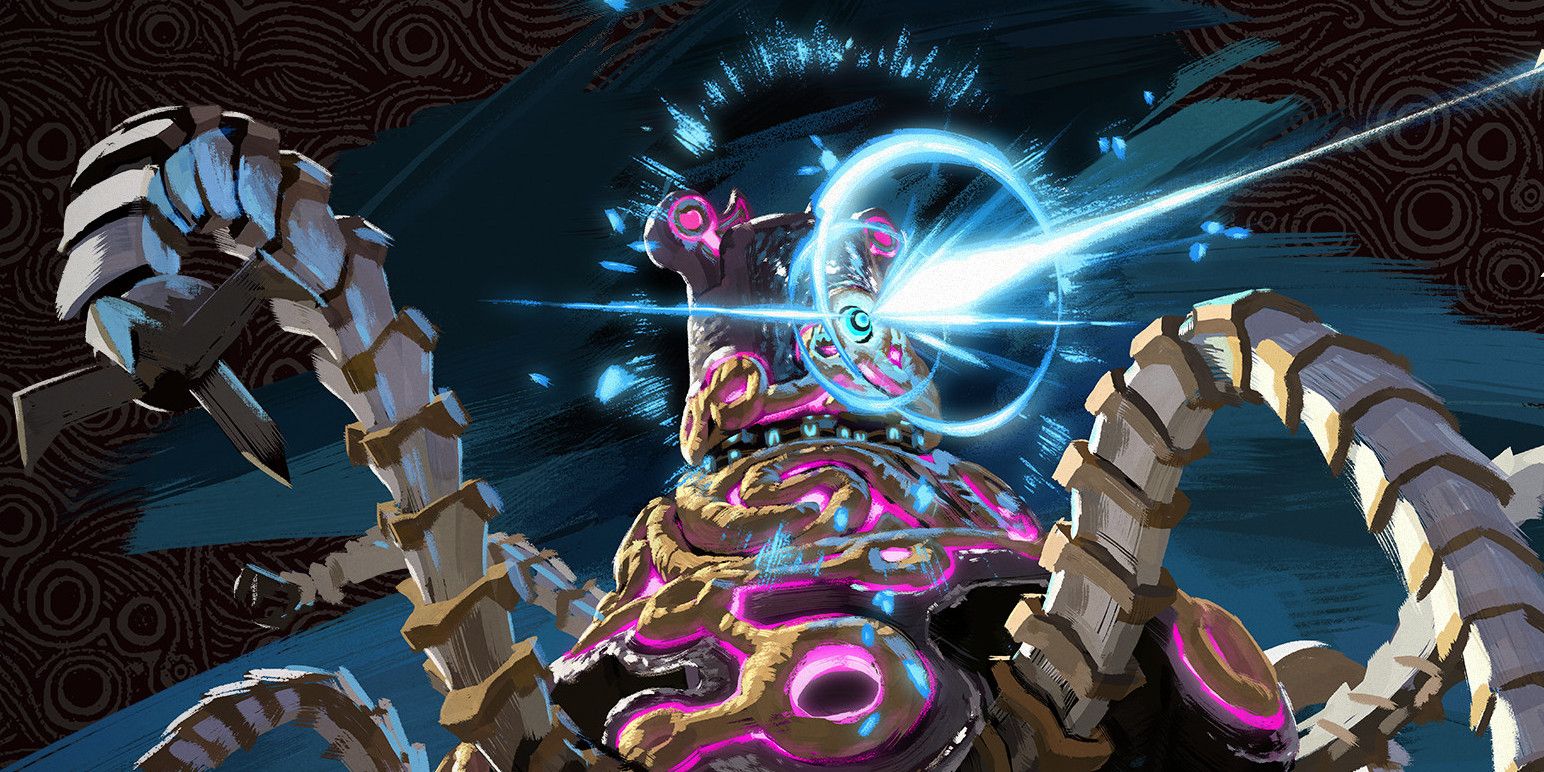 BOTW Player muestra cómo derrotar a Guardian lanzando armas