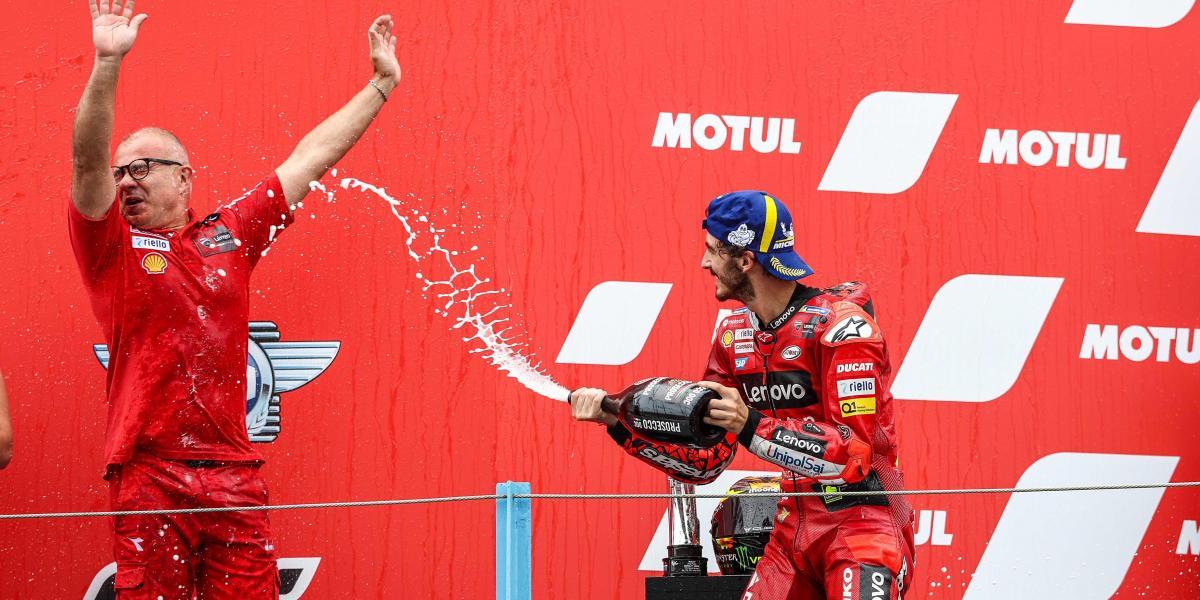 Bagnaia, envuelto en un accidente con positivo en alcoholemia