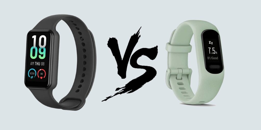 Banda Amazfit 7 vs.  Garmin Vivosmart 5: ¿Deberías gastar $50 o $150?