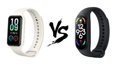 Banda Amazfit 7 vs. Xiaomi Mi Band 7: rastreadores de fitness baratos comparados
