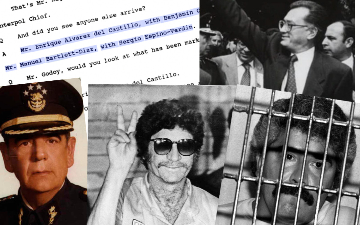 Bartlett, Caro Quintero, Félix Gallardo y militares en un cuarto de hotel; así lo dijo un testigo protegido