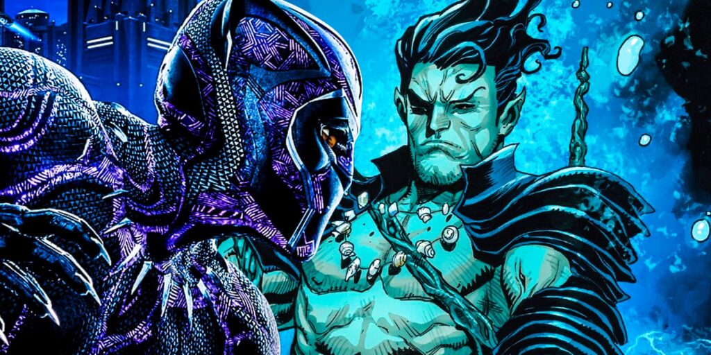 Black Panther 2 Merch aparentemente da un primer vistazo a Namor the Sub-Mariner