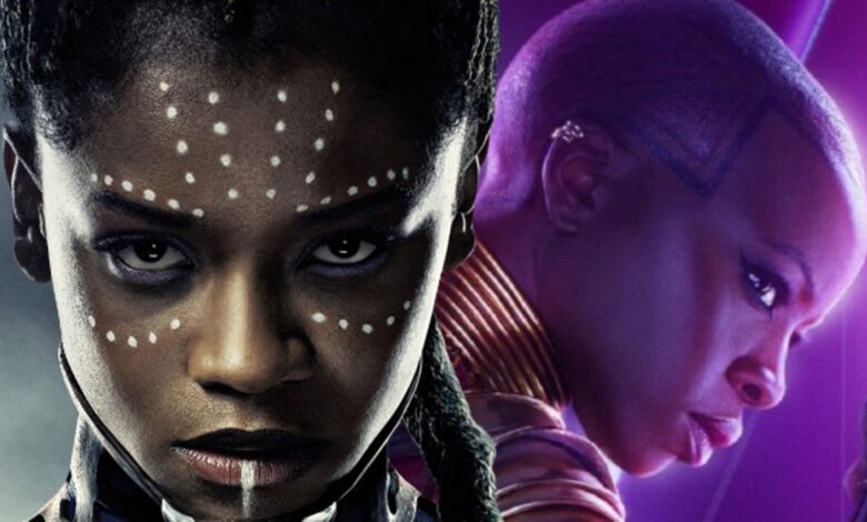 Black Panther 2 Merch revela los disfraces completos de Okoye y Shuri en la película de MCU