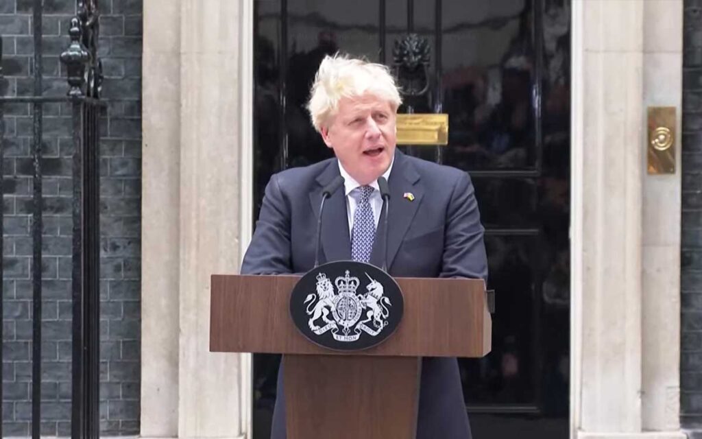 Boris Johnson renuncia como líder del Partido Conservador: 'Nadie es indispensable en la vida política'