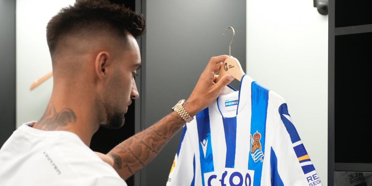 Brais Méndez será presentado a las 13 horas del lunes en Anoeta