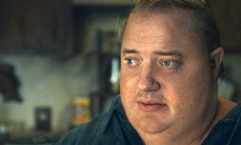 Brendan Fraser está irreconocible en la primera imagen de la nueva película The Whale