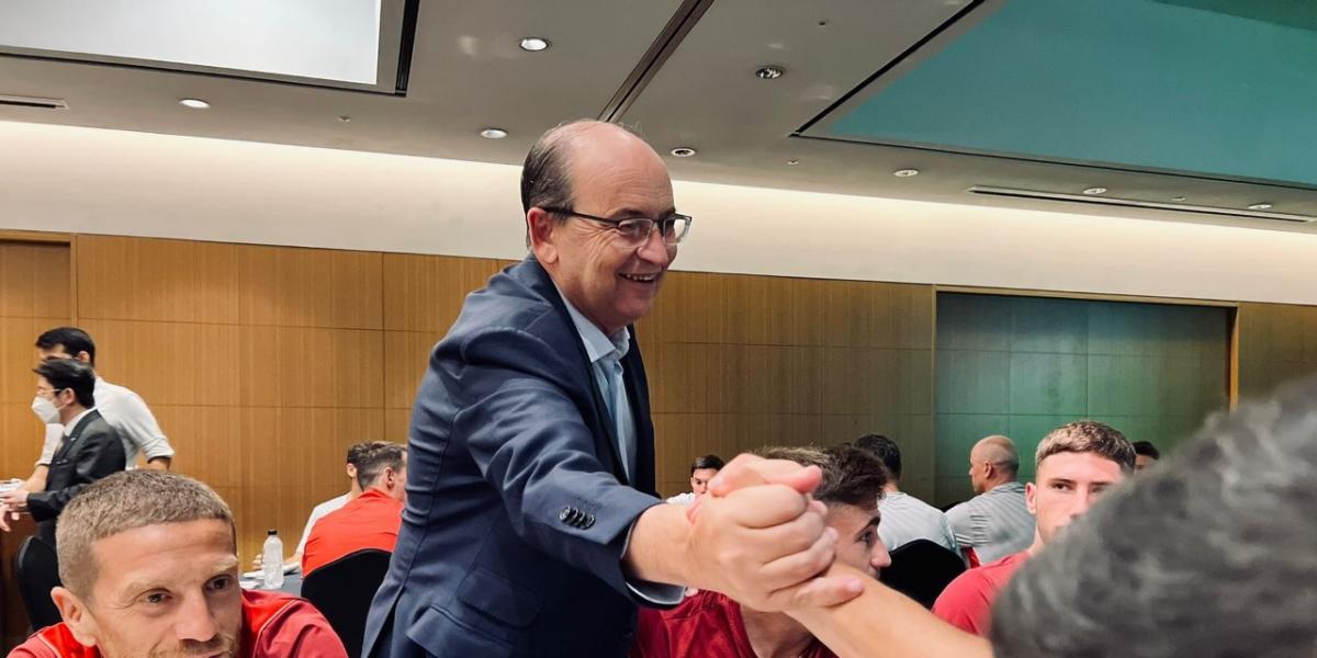 Castro se suma a la concentración del Sevilla en Corea