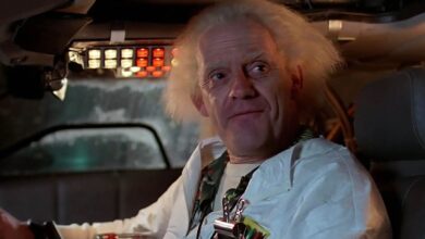 Christopher Lloyd se reúne con el elenco de Regreso al futuro en nuevas fotos