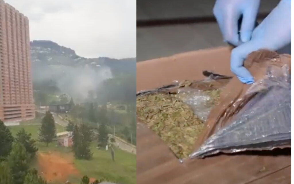 Colombia: vecinos terminan drogados tras quema 'controlada' de marihuana