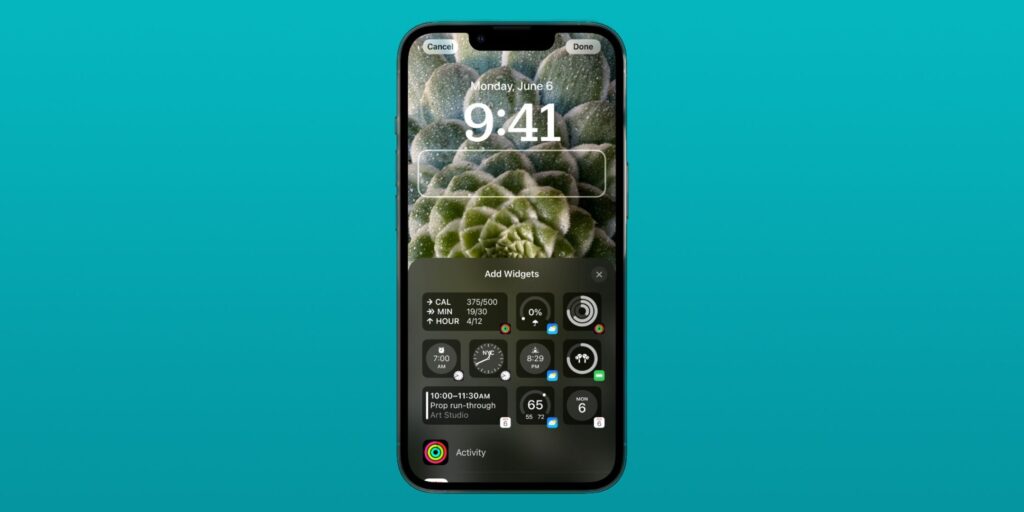 Cómo crear y cambiar rápidamente pantallas de bloqueo en iOS 16