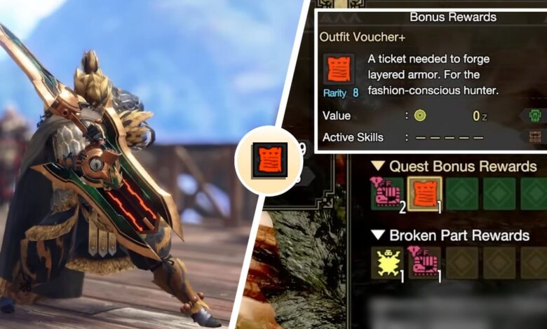 Cómo obtener cupón de atuendo+ en Monster Hunter Rise: Sunbreak