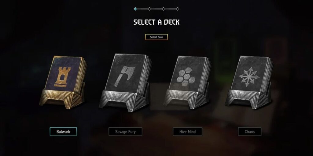 Cómo usar The Bulwark Deck en Gwent: Rogue Mage