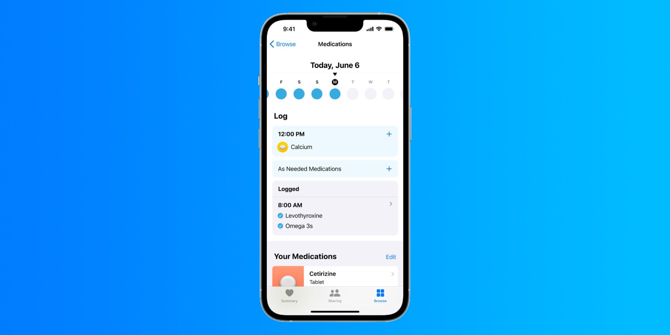Cómo usar la aplicación de salud de su iPhone para rastrear medicamentos (iOS 16)