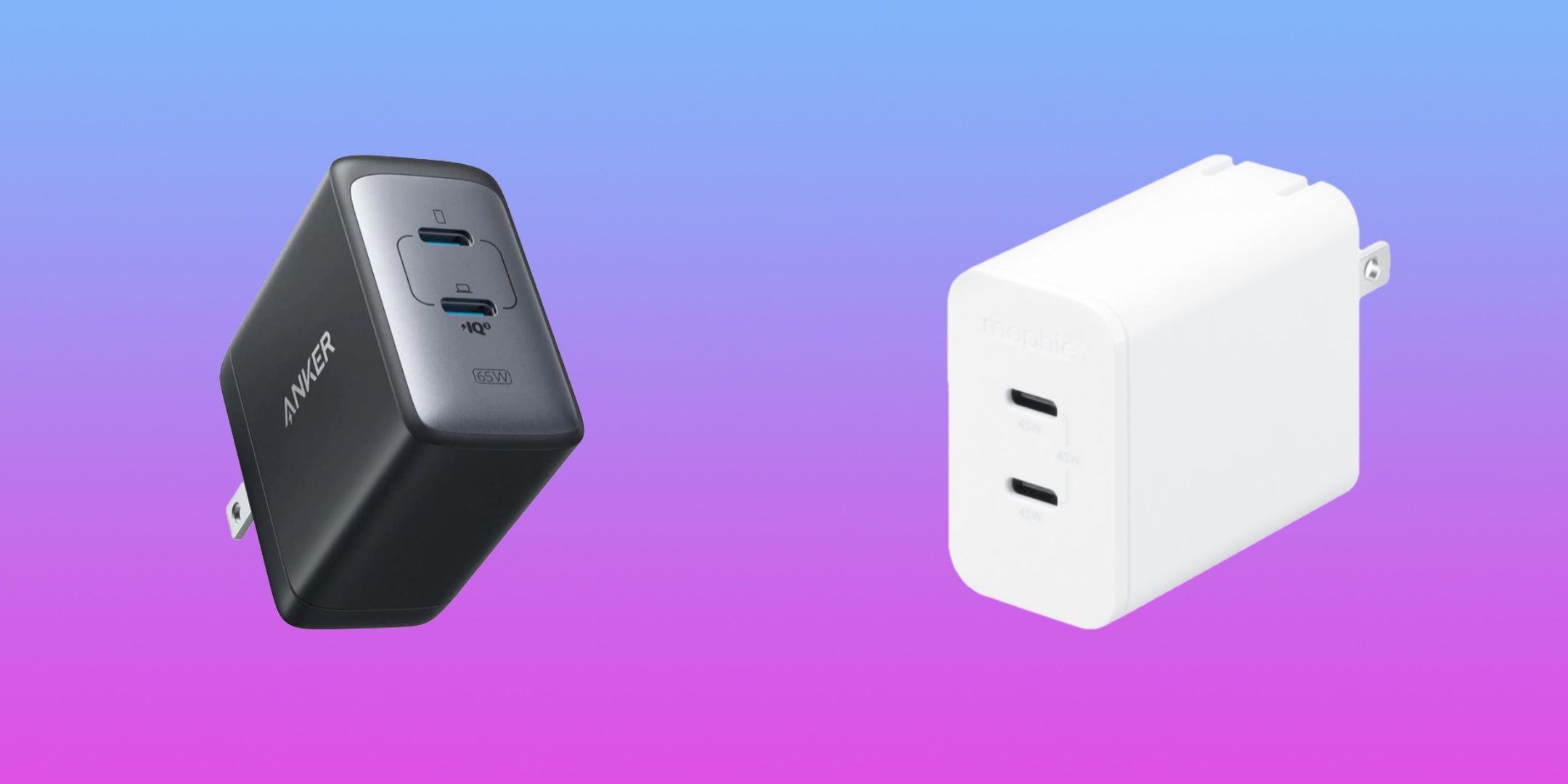 Compre estos cargadores en lugar del adaptador dual USB-C de Apple