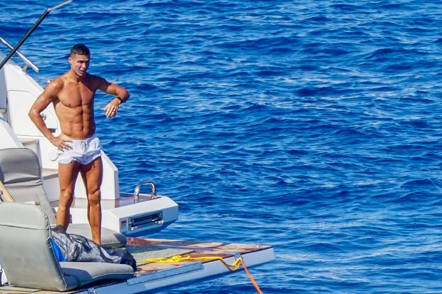 Cristiano Ronaldo de vacaciones / Gtres