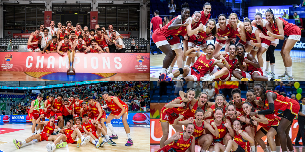 Cuatro medallas que dibujan un futuro brillante