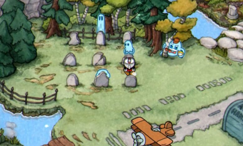 Cuphead DLC: Orden del rompecabezas del cementerio (solución Tombstone)