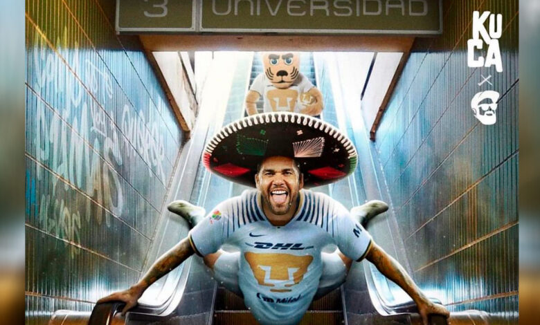 Dani Alves debuta en la Liga MX con Pumas esta noche; conoce un poco de la trayectoria del defensa brasileño