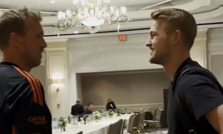 De Ligt ya conoce a sus nuevos compañeros